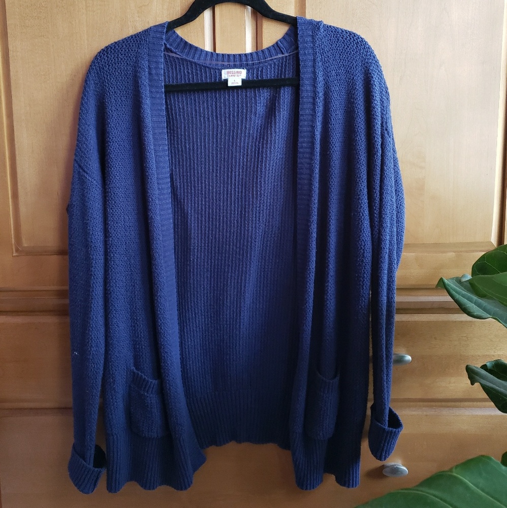 Open cardigan